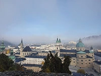 Blick über Salzburg aufgenommen von Christine Rab